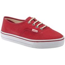 Tenis Feminino Casual Confortável Lona Leve Macio