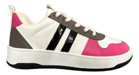 Tenis Feminino Casual Conforto Flatform Offline