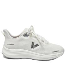 Tênis Feminino Casual Esportivo Via Marte Knit 263-001 Branco