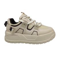 Tênis Feminino Casual Estiloso Street Sola Alta Dois Cadarço Fashion Ramarim 2576231 Tênis Feminino Casual Estiloso Street Sola Alta Dois Cadarço Fashion Ramarim 2576231