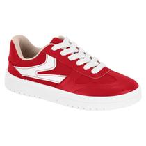Tênis Feminino Casual Flatform Moleca - Vermelho Tênis Feminino Casual Flatform Moleca - Vermelho