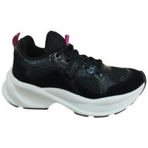 Tenis Feminino Casual Luana Tecido Alto TS1023