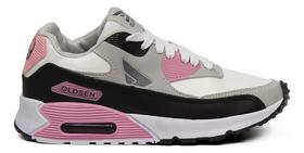 Tênis Feminino Casual Moda Blogueira Rosa Social