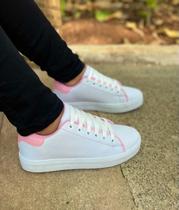 Tenis Feminino Casual Original Branco Estilo Shoes - Shop Estilo