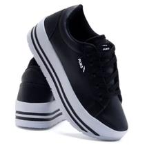 Tênis Feminino Casual Para Dia a Dia Leve Macio Confortável Salto Plataforma Tênis Feminino Casual Para Dia a Dia Leve Macio Confortável Salto Plataforma