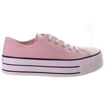 Tênis Feminino Casual Plataforma Color Street Star