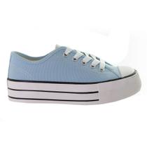 Tênis Feminino Casual Plataforma Color Street Star