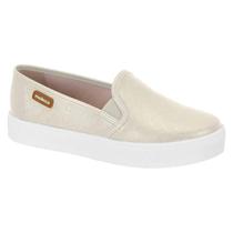 Tenis Feminino Casual Platform slip on Moleca Original 5712304 - Tenis Feminino Casual Platform slip on Moleca Original 5712304 -