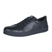 Tênis Feminino Casual Preto Com a Sola Preta Linha Premium