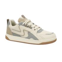 Tênis Feminino Casual Ramarim 25-63131 Cor:Off White/AzulTamanho:35 Tênis Feminino Casual Ramarim 25-63131 Cor:Off White/AzulTamanho:35