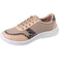 Tenis Feminino Casual Sapatenis Calce Facil - 8101-857