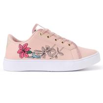 Tênis Feminino Casual Sapatênis Floral Modinha Confortável Lançamento Estilo