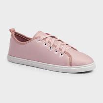 Tenis Feminino Casual Sapatenis Original Flat Form Rosa