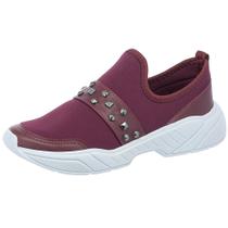 Tenis Feminino Casual Slip On Calce Fácil Original Confort Via Angel