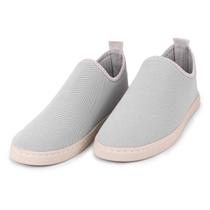 Tênis Feminino Casual Slip On Confortável em Tecido Calce Fácil Para Dia a Dia