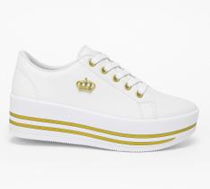 Tênis Feminino Casual Sola Alta Confortável Macio Tênis Feminino Casual Sola Alta Confortável Macio