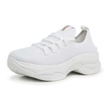Tênis Feminino Casual Sola Alta Sneaker Ortopédico Macio Confortável Resistente Calce Fácil Tênis Feminino Casual Sola Alta Sneaker Ortopédico Macio Confortável Resistente Calce Fácil