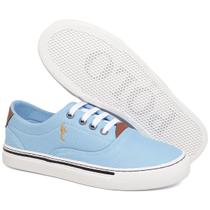 Tênis Feminino Casual Sola Baixa Old Street Polo Blu do 33 ao 40