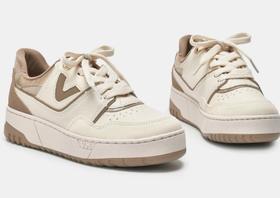 Tênis Feminino Casual Via Marte Dourado Marrom 04201705