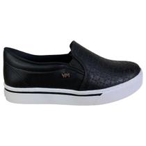 Tênis Feminino Casual Via Marte Slip On Napa Confortável