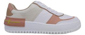 Tênis feminino casual vizzano plataforma limpa fácil