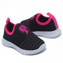 Tenis Feminino Casual Voltas As Aulas Infatil Juvenil Barbi Bi Bordado