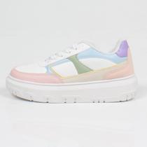 Tênis Feminino Casual Week Shoes Confortável Branco Collors
