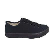 Tênis Feminino Coca-Cola Stream Canvas All Black - Conforto e Estilo