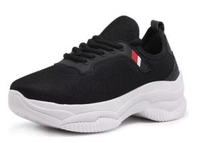Tenis Feminino Com Salto Esporão Confortável Academia Oferta Tenis Feminino Com Salto Esporão Confortável Academia Oferta