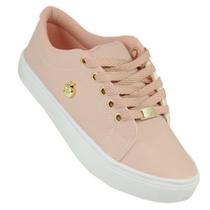 Tenis Feminino Confortavel Slip Leve Star Pingente Sapatenis