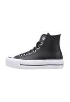 Tênis feminino Converse Chuck Taylor de couro de cano alto 8.5