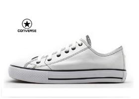 Tenis Feminino Converse material sintético Branco