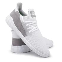 Tênis Feminino Corrida Caminhada Leve Tecido Cadarço Tênis Feminino Corrida Caminhada Leve Tecido Cadarço