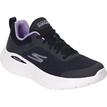 Tênis Feminino Corrida Go Run Lite Hyper Burst 129423 Skechers Preto