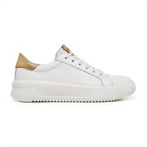 Tênis Feminino Couro Casual Confortável Detalhes Tênis Feminino Couro Casual Confortável Detalhes