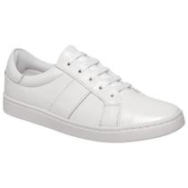 Tênis Feminino Couro Premium Fly Branco 2018 - Pdk Womens Shoes