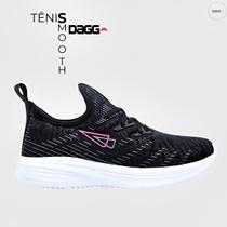 Tênis Feminino Dagg Smooth Feminino Preto Tênis Feminino Dagg Smooth Feminino Preto