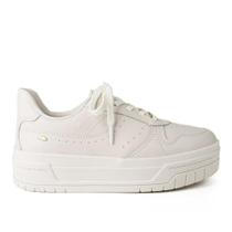 Tênis Feminino Dakota Valais Branco Plataforma couro - DA251