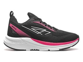 Tênis Feminino De Caminhada Academia Preto Rosa Repplay Leve