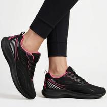 Tênis Feminino De Corrida Polo Training Running Academia Treino Pink - Ferraretto