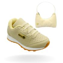 Tênis Feminino de Menina Tam 20 ao 34 - Tênis Baby Helen e Bolsinha Tênis Feminino de Menina Tam 20 ao 34 - Tênis Baby Helen e Bolsinha