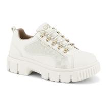 Tênis Feminino De Plataforma Confort Flex Walk Sola Alta