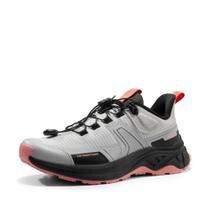 Tênis Feminino de Trilha NORTIV 8 Cinza e Rosa com Cadarço Rápido 38
