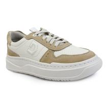 Tênis Feminino Democrata Block Off White Tênis Feminino Democrata Block Off White