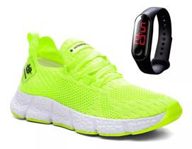 Tênis Feminino e Masculino Xtreme Fit Academia Exercício Funcional + Relógio Confortável Macio Tênis Feminino e Masculino Xtreme Fit Academia Exercício Funcional + Relógio Confortável Macio