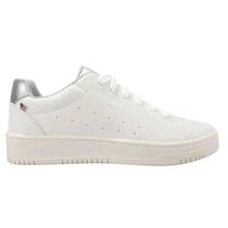 Tênis Feminino Eckô ECATL03 - Branco/Prata Tênis Feminino Eckô ECATL03 - Branco/Prata
