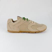 Tênis feminino em camurça nude 1895 Tênis feminino em camurça nude 1895