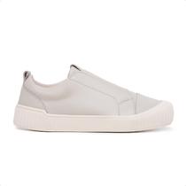tenis feminino em couro slip on