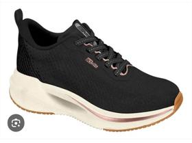 Tênis Feminino Esportivo Actvitta, Preto/Rosa Tênis Feminino Esportivo Actvitta, Preto/Rosa
