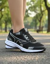 Tênis feminino esportivo confortável para academia e caminhada Tênis feminino esportivo confortável para academia e caminhada